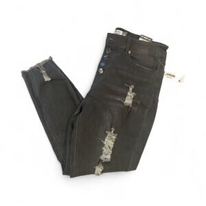 Celebrity Ace Women's Destressed Jeans - 15/32